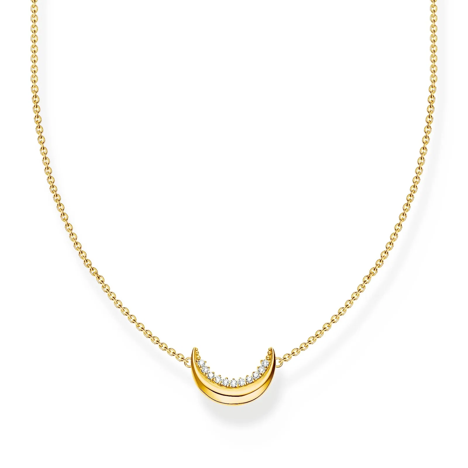 Image of Romance Necklace with pendant Moon