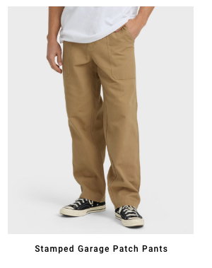 Stamped Garage Patch Pants