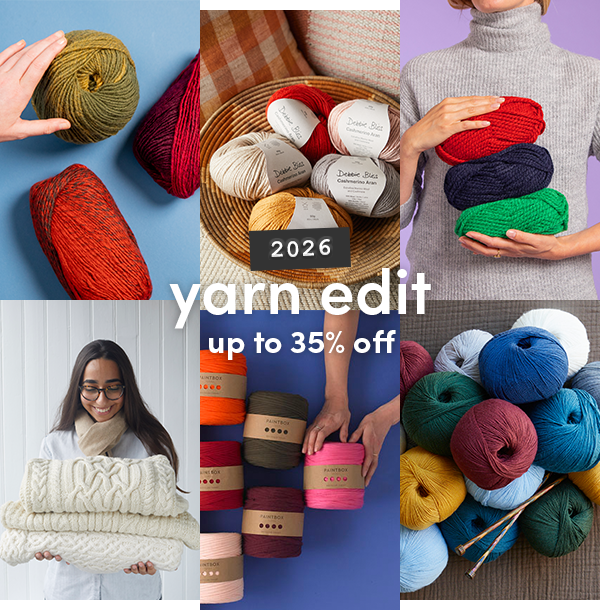 2026 Yarn Edit: Up to 35% off
