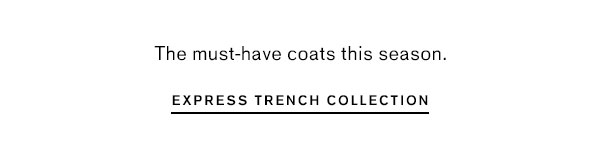 The must-have coats this season.