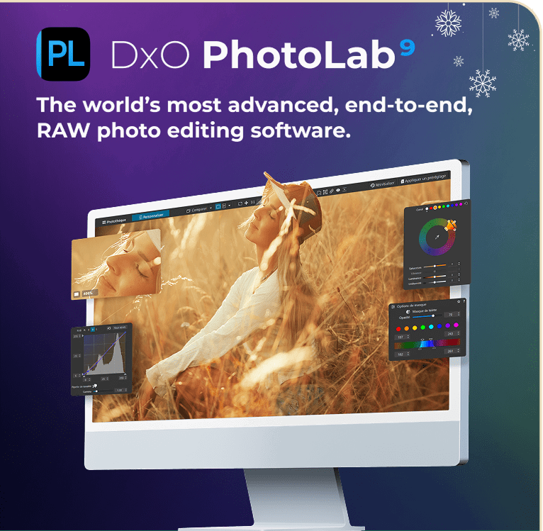 DxO PhotoLab 9 - The world’s most advanced, end-to-end, RAW photo editing software.