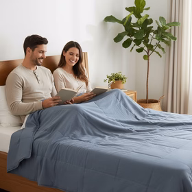 Simply Grey Weighted Blanket
