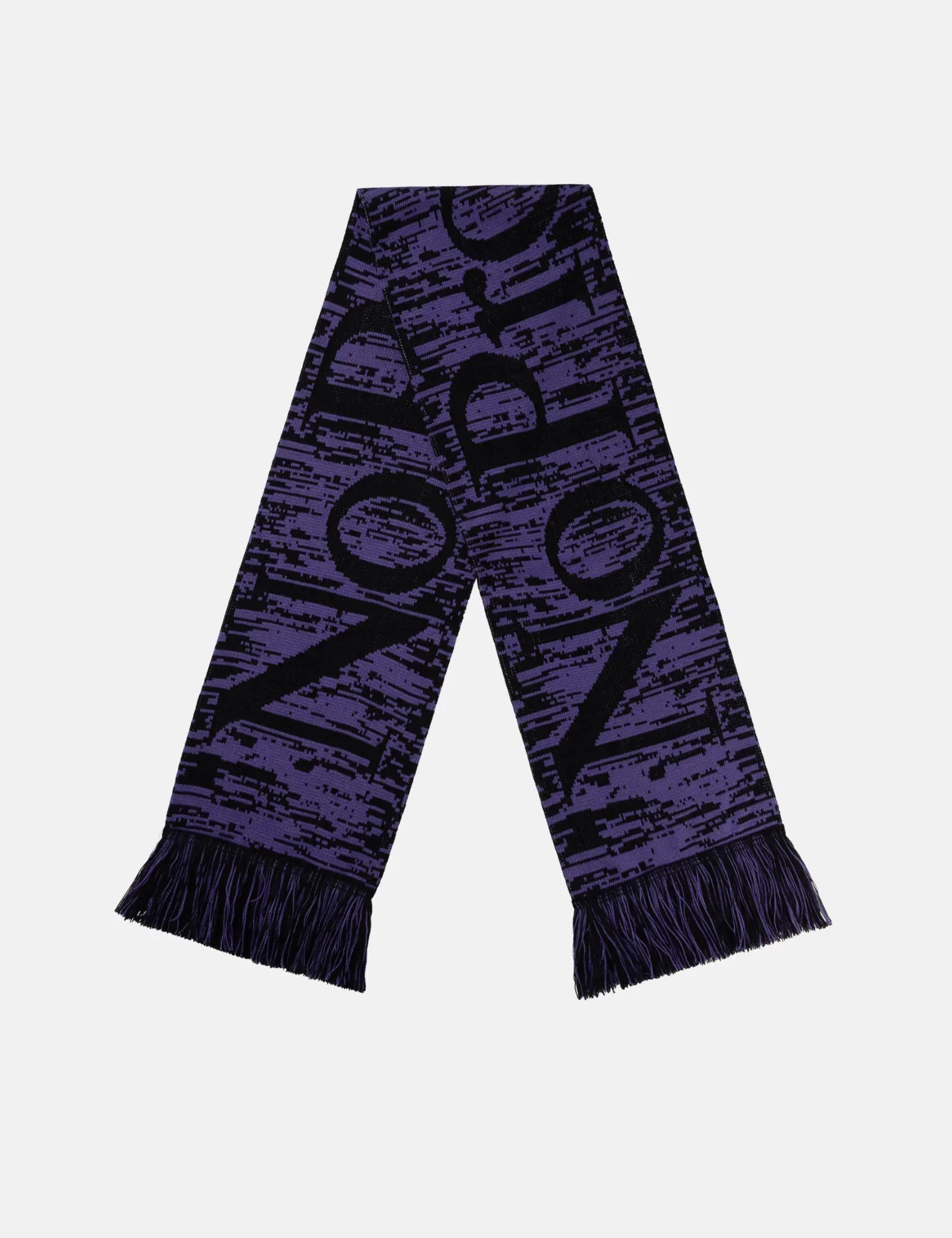 Image of No Problemo Glitch Scarf Lilac