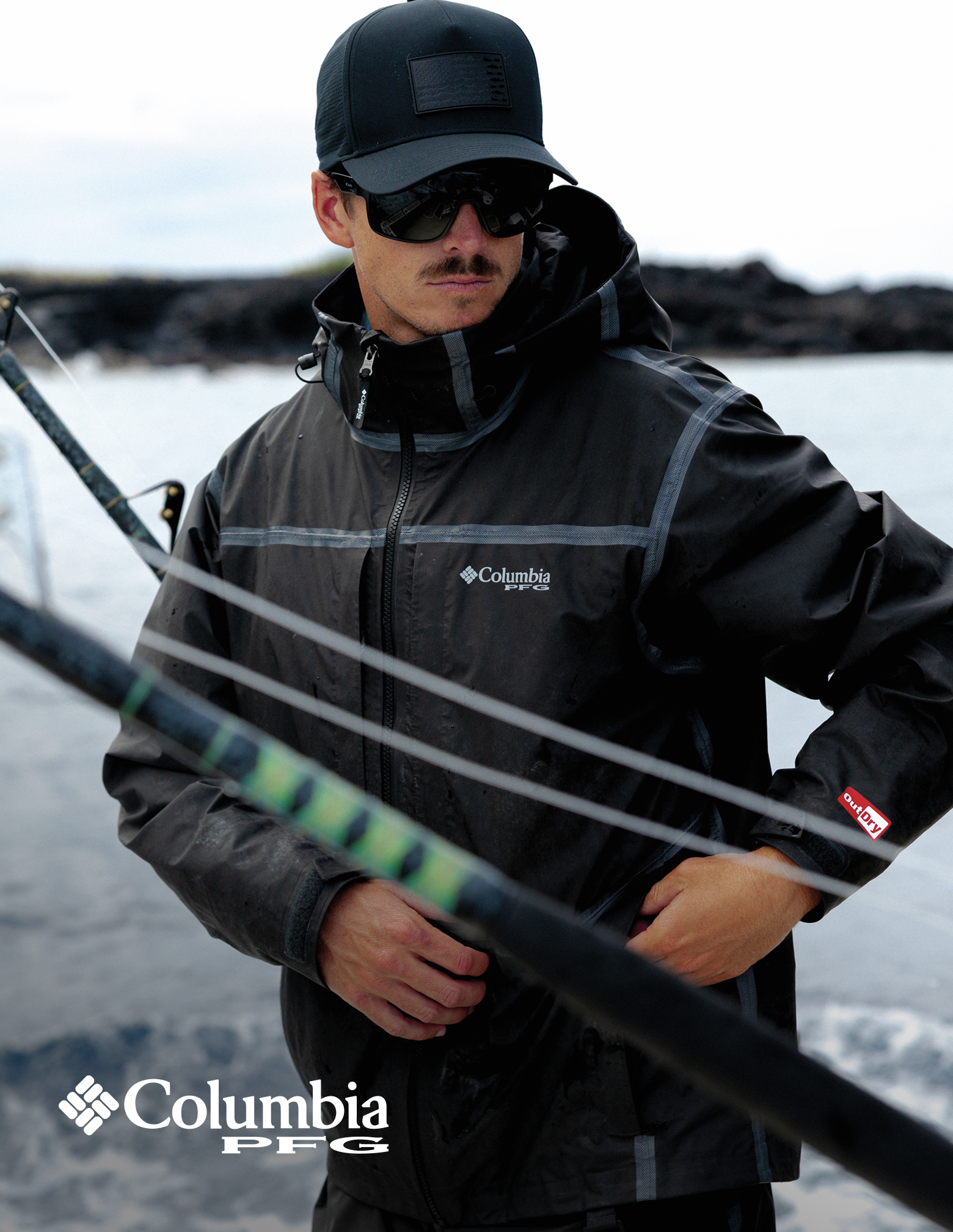 An image of a man fishing from a boat in PFG