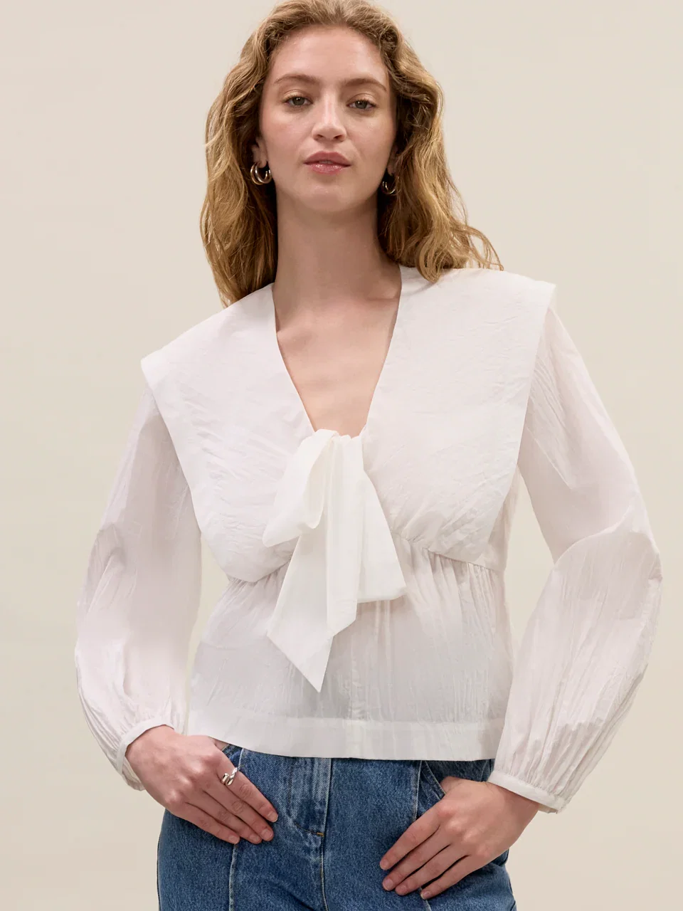 Image of Marietta Cape Blouse