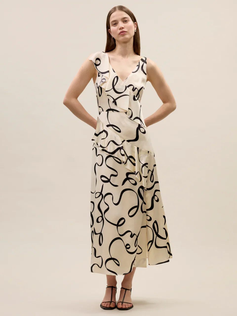 Image of Hollis Satin Dress
