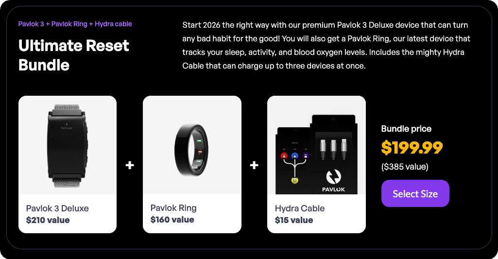 Pavlok Ultimate Reset Bundle
