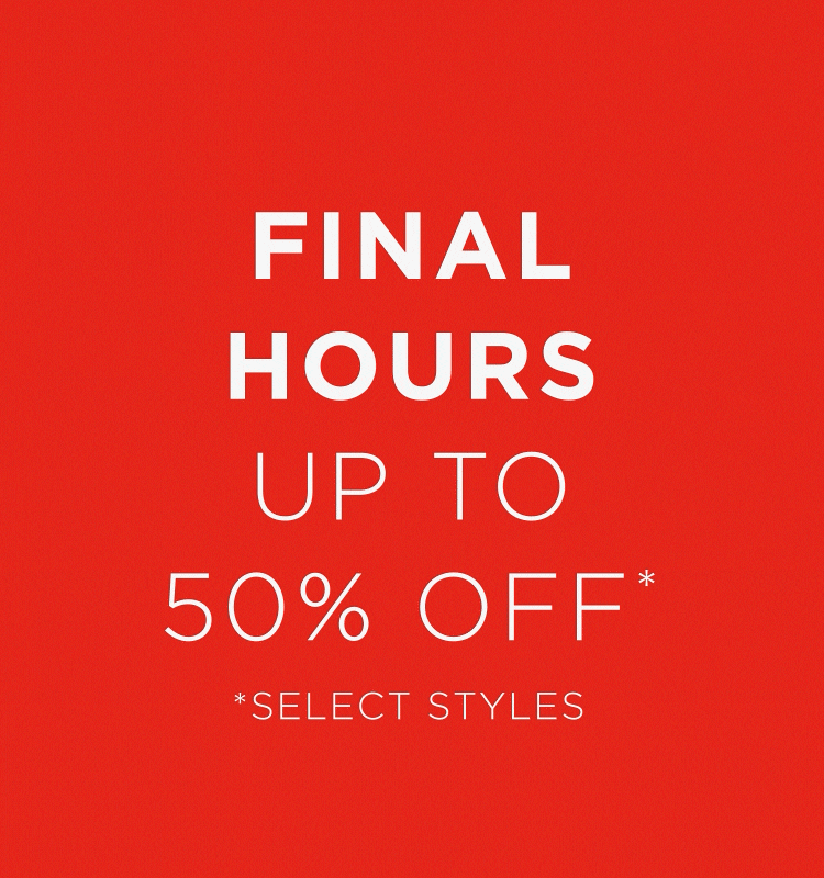 Sale up to 50% off