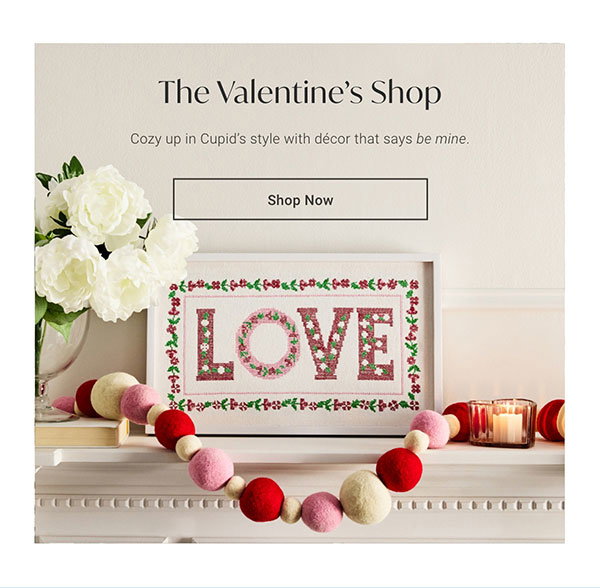 The Valentine's Shop - Shop Now