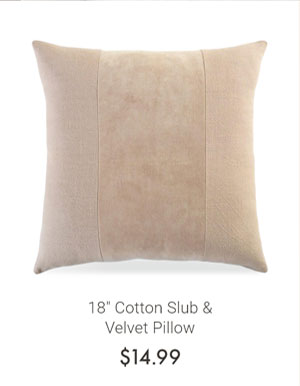 18" Taupe Throw Pillow