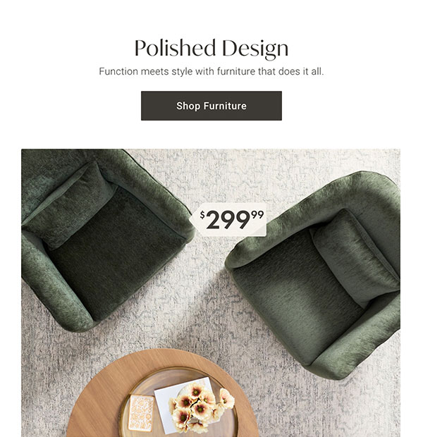 Polished Design: Shop Furniture