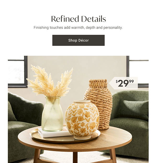 Refined Details: Shop Decor