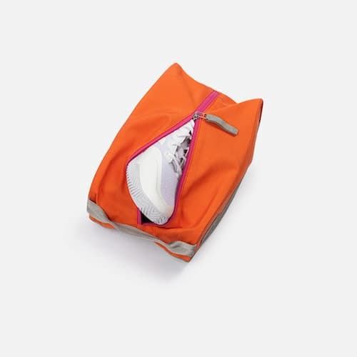 ROMA SHOE BAG in Citrus & Cerise