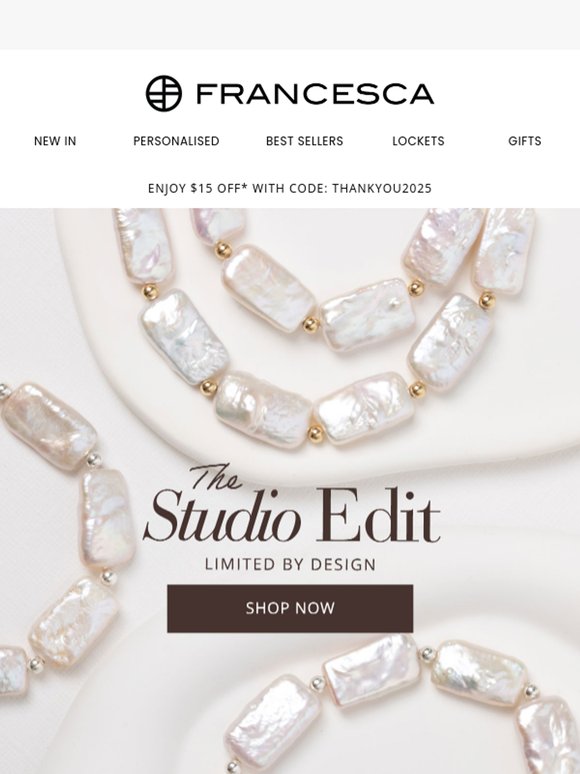 Francesca Collections: The Studio Edit Drop 01 | Milled