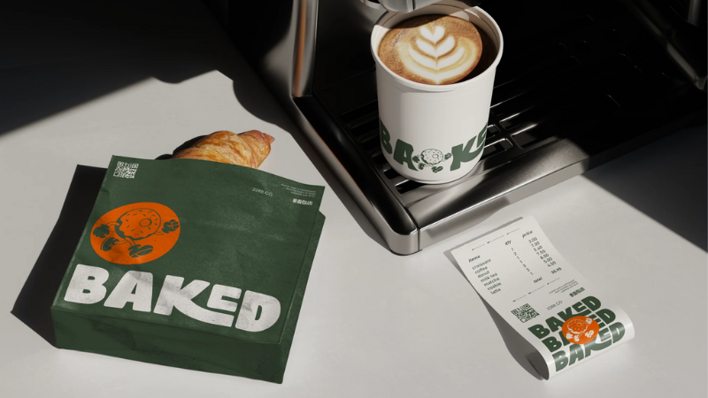 Cafe Branding Mockup