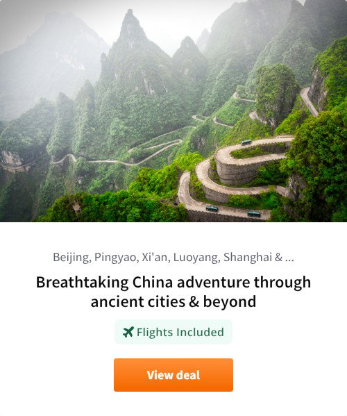 Breathtaking China adventure through ancient cities &amp; beyond