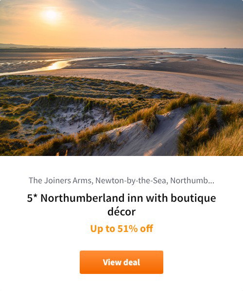 5* Northumberland inn with boutique décor