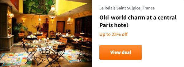 Old-world charm at a central Paris hotel