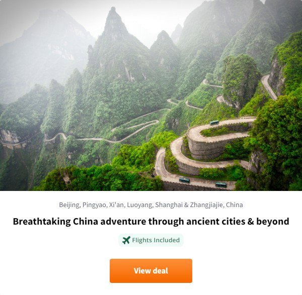 Breathtaking China adventure through ancient cities & beyond