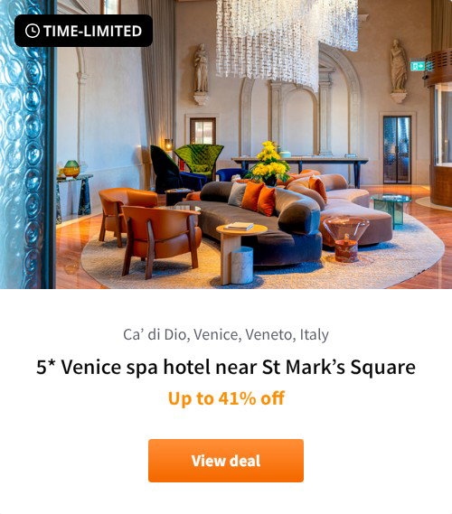 5* Venice spa hotel near St Mark%27s Square