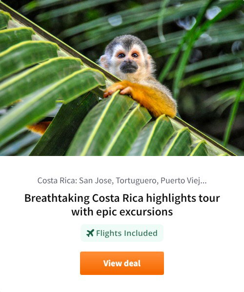 Breathtaking Costa Rica highlights tour with epic excursions