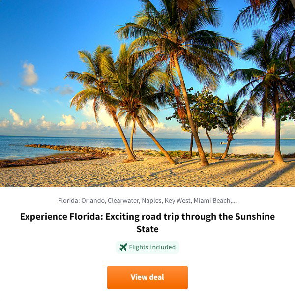 Experience Florida: Exciting road trip through the Sunshine State