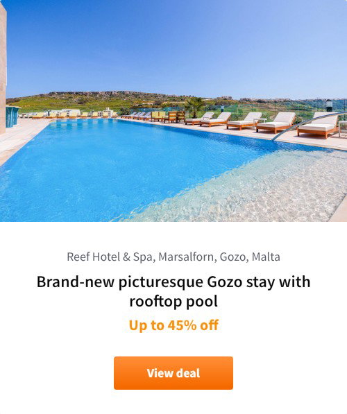 Brand-new picturesque Gozo stay with rooftop pool