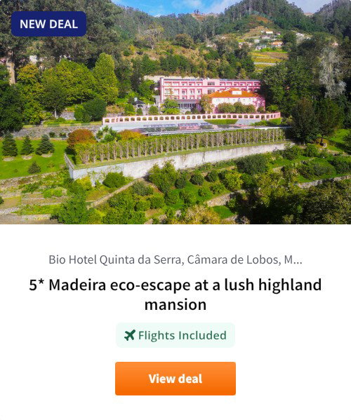 5* Madeira eco-escape at a lush highland mansion