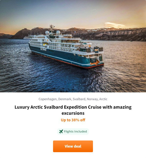 Luxury Arctic Svalbard Expedition Cruise with amazing excursions