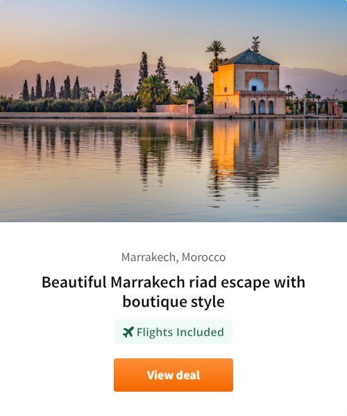Beautiful Marrakech riad escape with boutique style