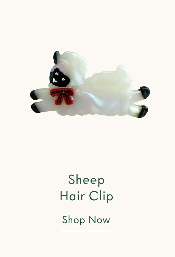 sheep hair clip