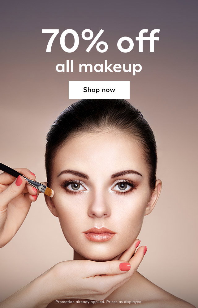 70% OFF MAKEUP