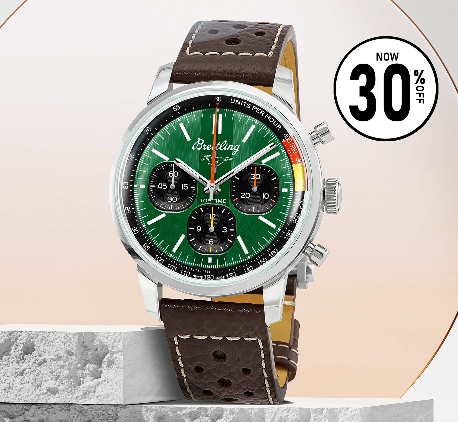 Top Time B01 Ford Mustang Automatic Men's Watch AB01762A1L1X1
