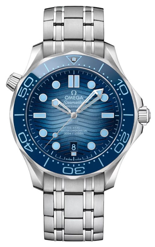 Seamaster Diver 300M Summer Blue Dial Men's Watch 210.30.42.20.03.003