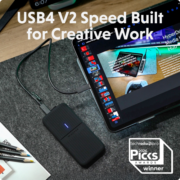 USB4 V2 Speed Built for Creative Work