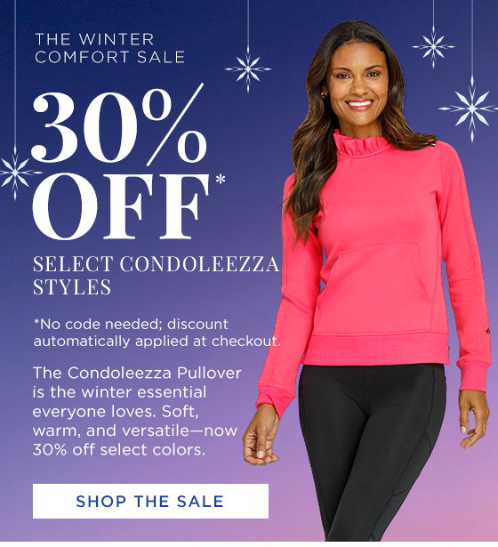 Woman in a bright pink long sleeve long sleeve pullover with side zipper detail and ruffle collar
