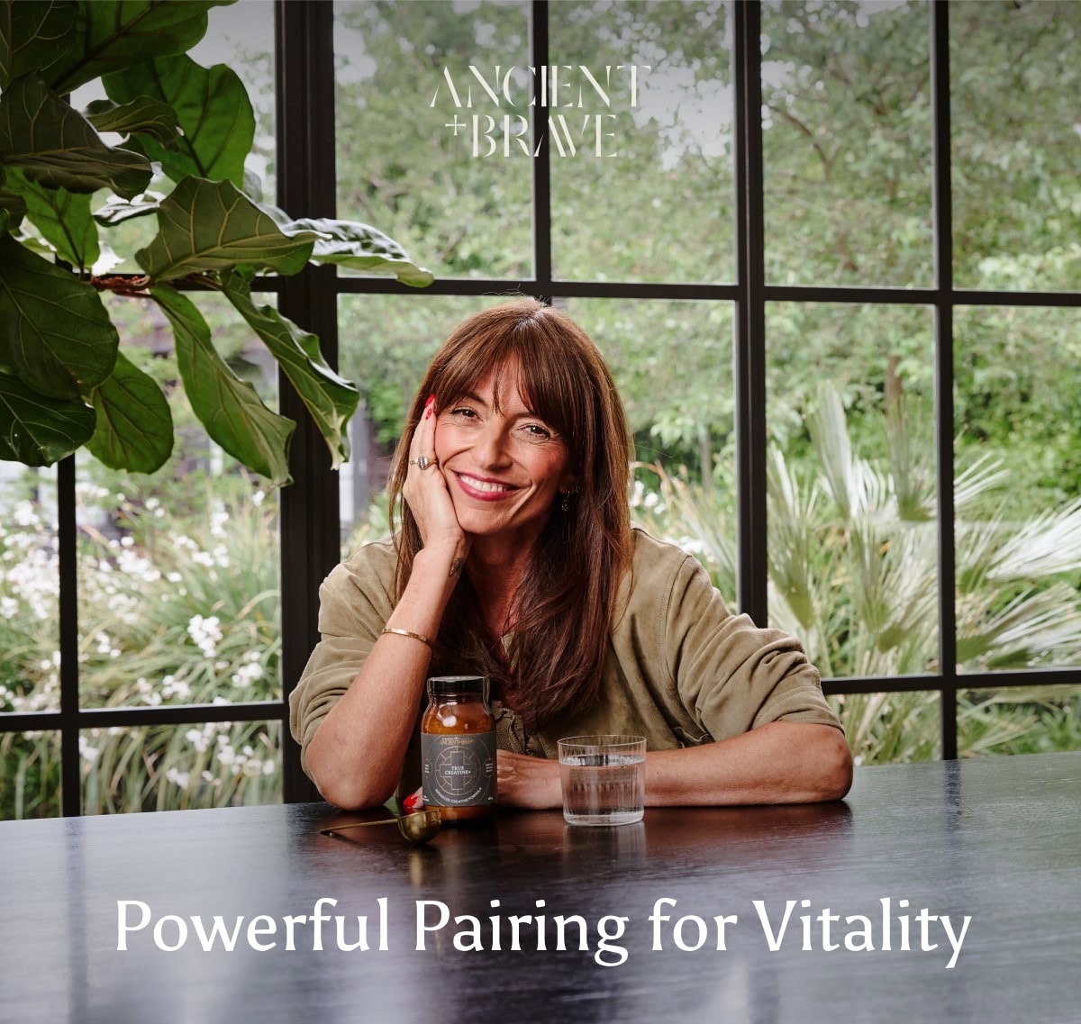 Ancient + Brave, Davina McCall's Powerful Pairing for Vitality