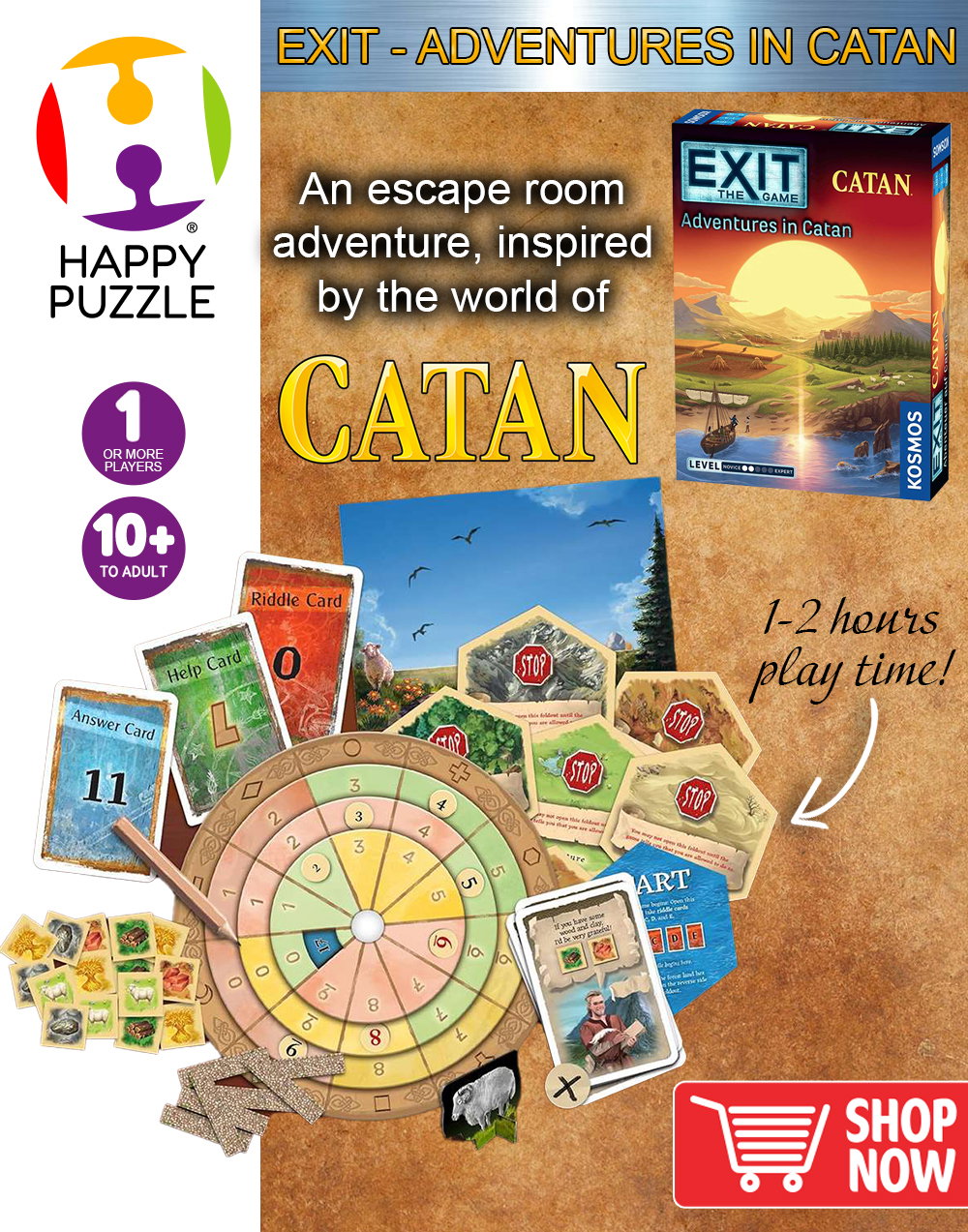 Happy Puzzle An EPIC escape room adventure, inspired by the