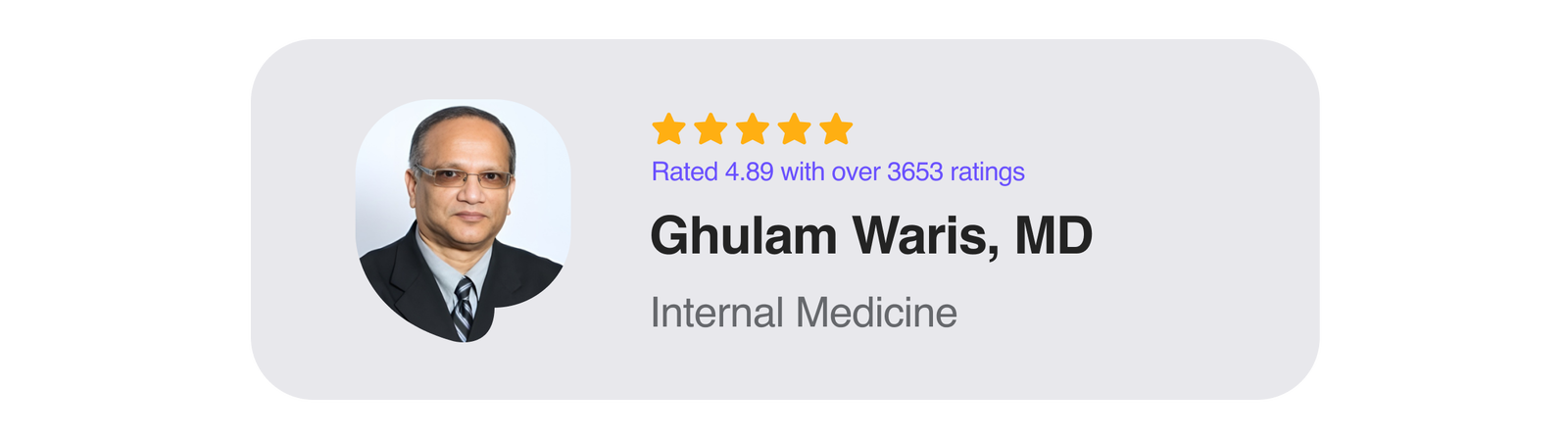 Ghulam Waris, MD