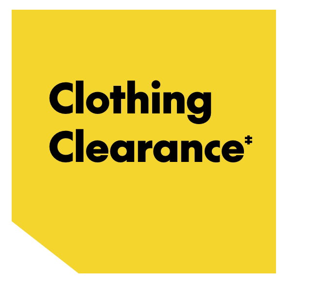 Clothing Clearance On Now 