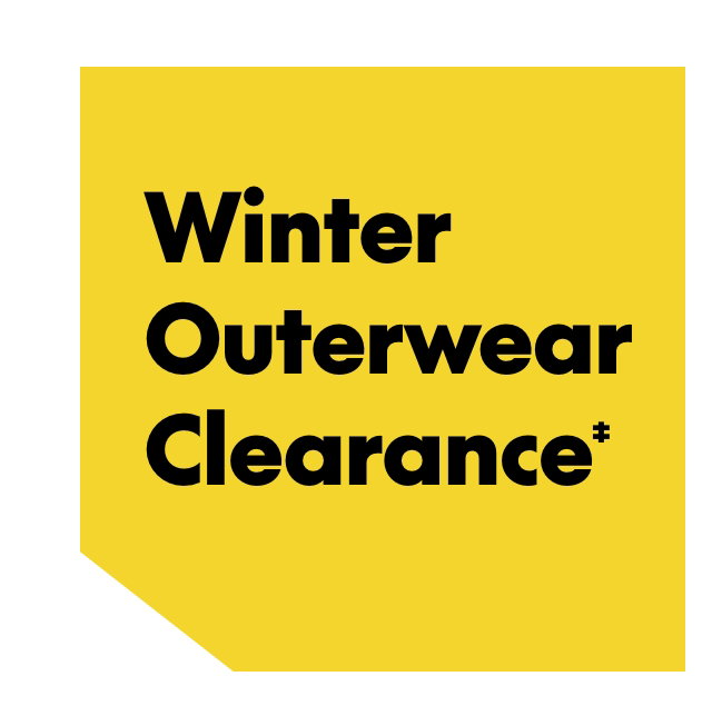Winter Outerwear Clearance On Now