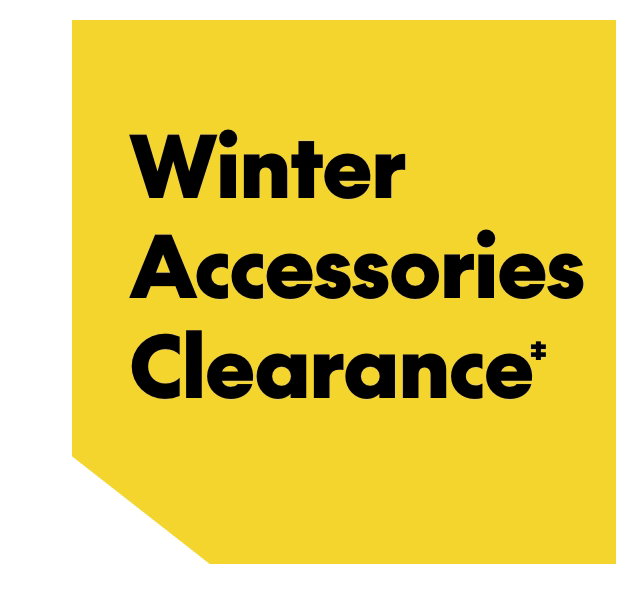 Winter Accessories Clearance On Now 