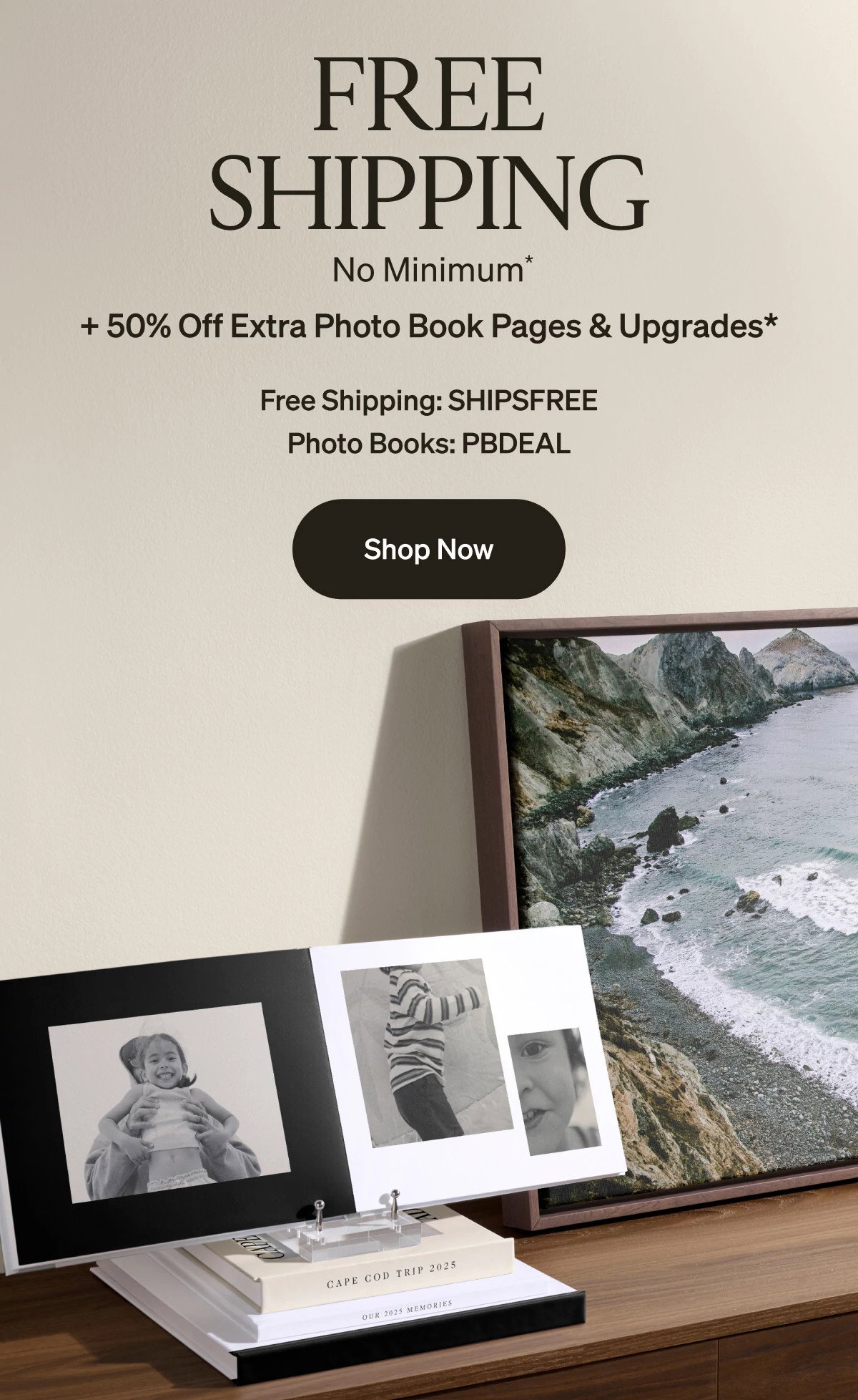 Free Shipping (No Min) + Up to 50% Off Almost Everything