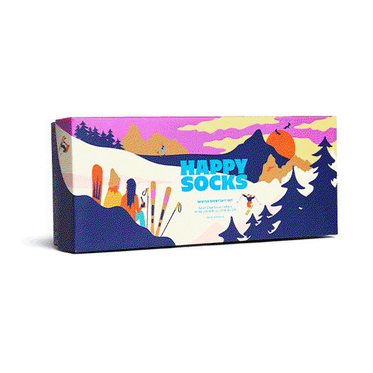 4-Pack Winter Sport Socks Gift Set
