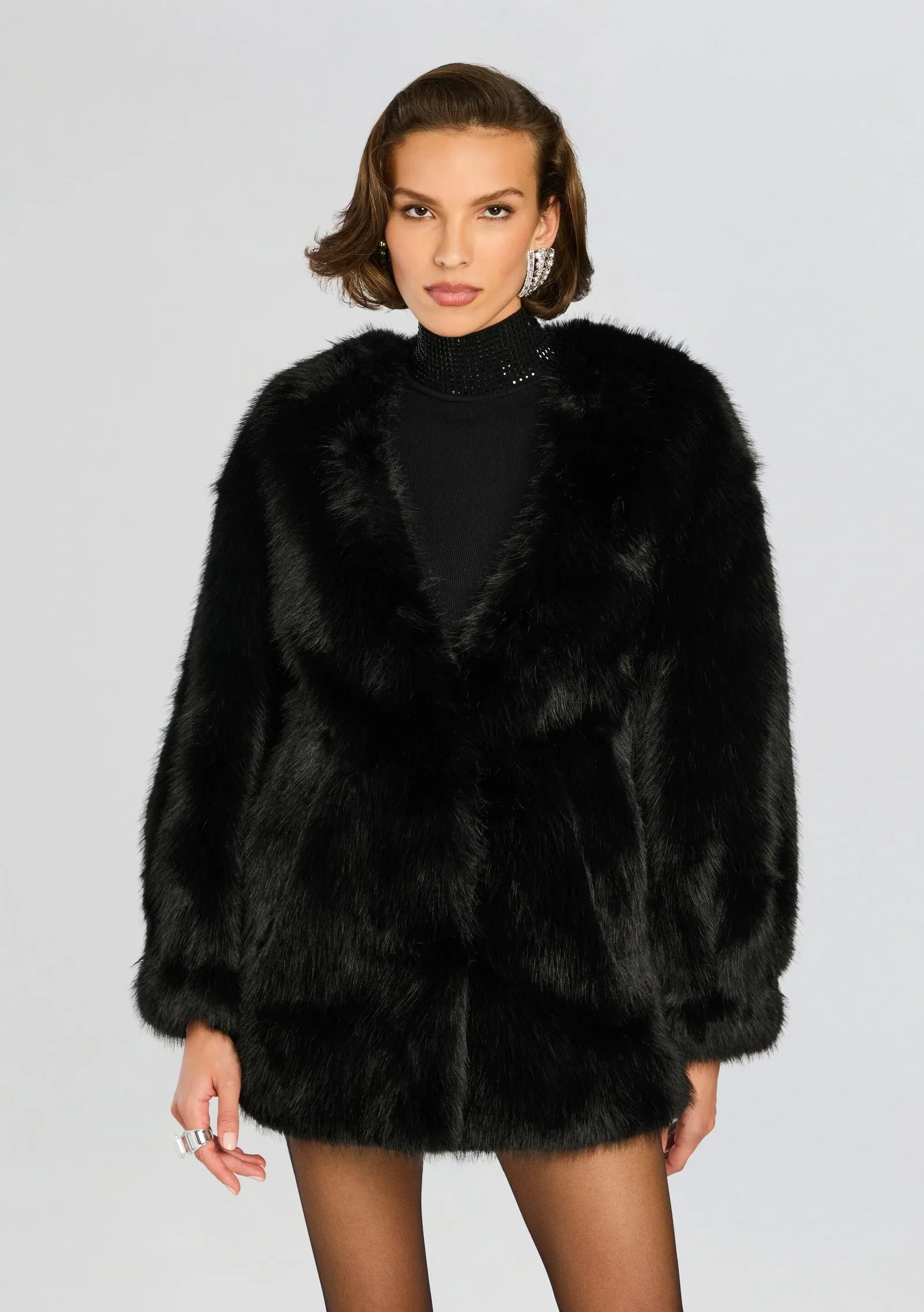 Image of Heiress Faux Fur Jacket
