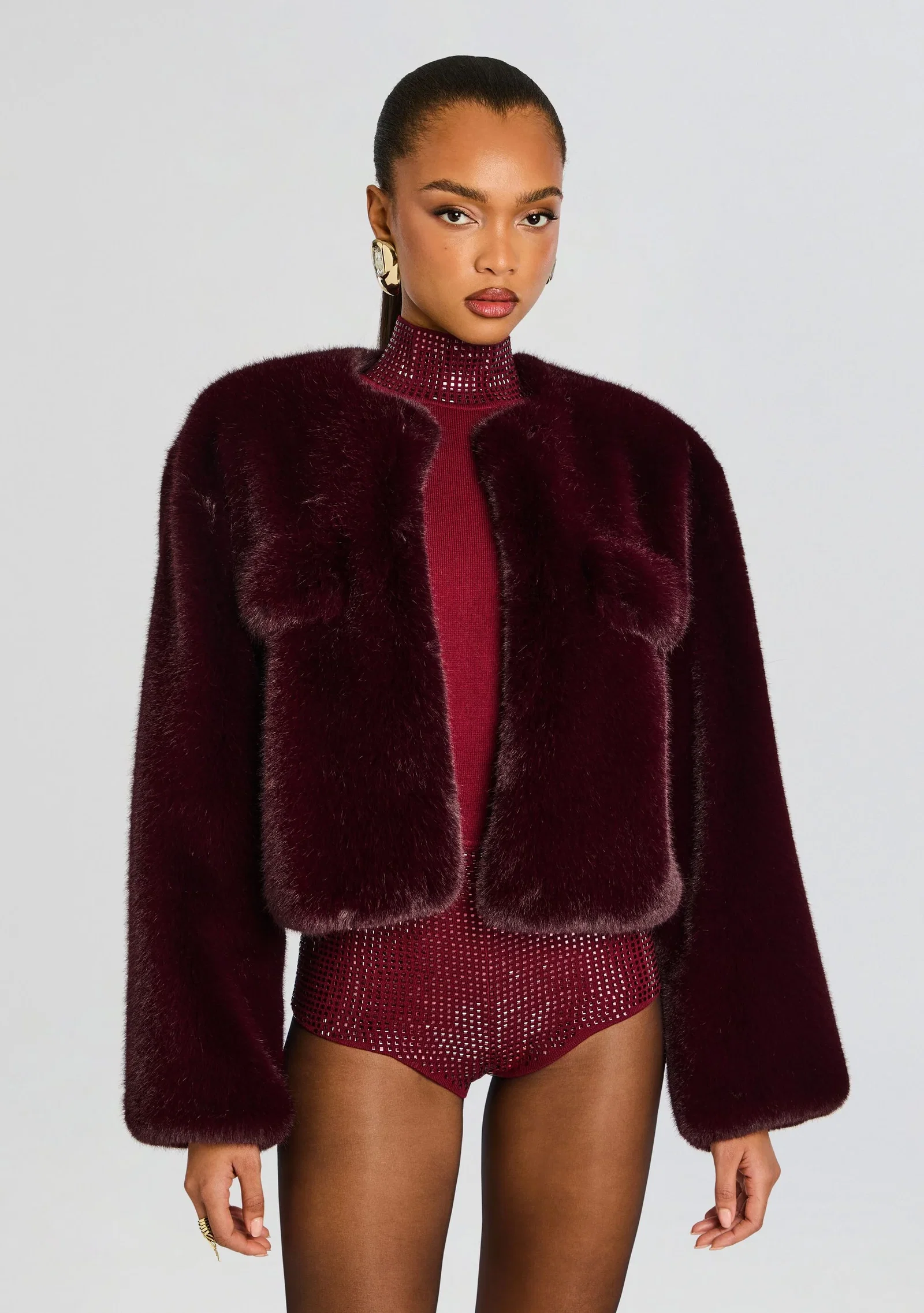 Image of Sparrow Faux Fur Jacket