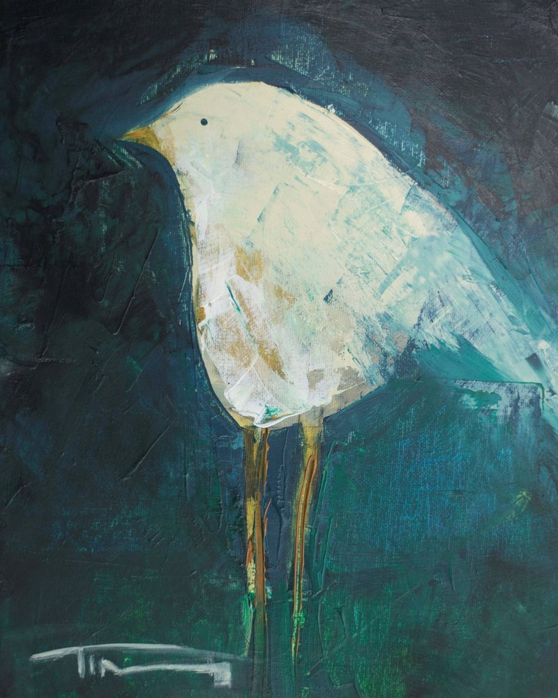 Waiting Bird by Tim Nyberg