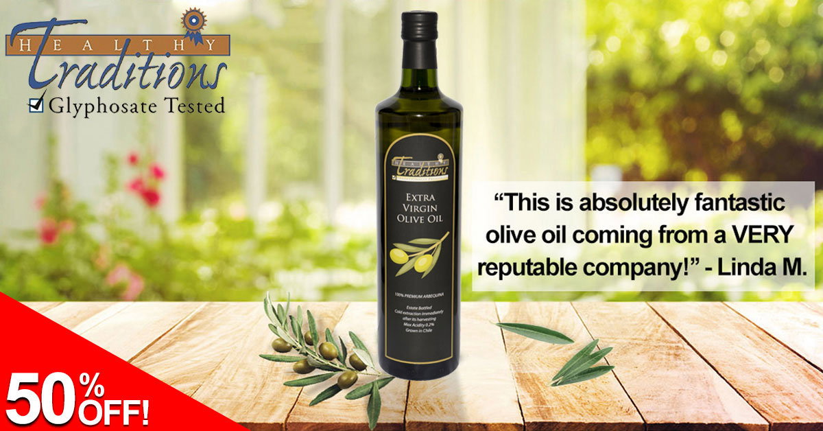 50% OFF Olive Oil