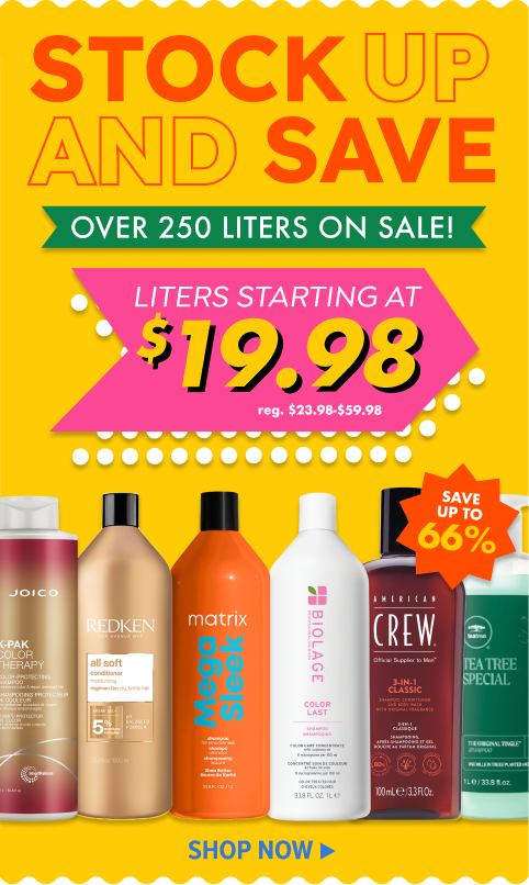 LITERS STARTING AT $19.98
