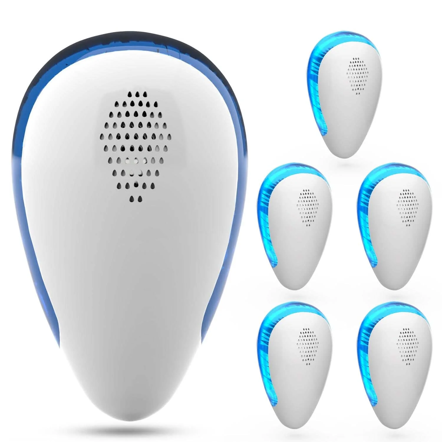 Image of 6-Pack: Ultrasonic Pest Repeller Indoor Plug in Bug Repellent